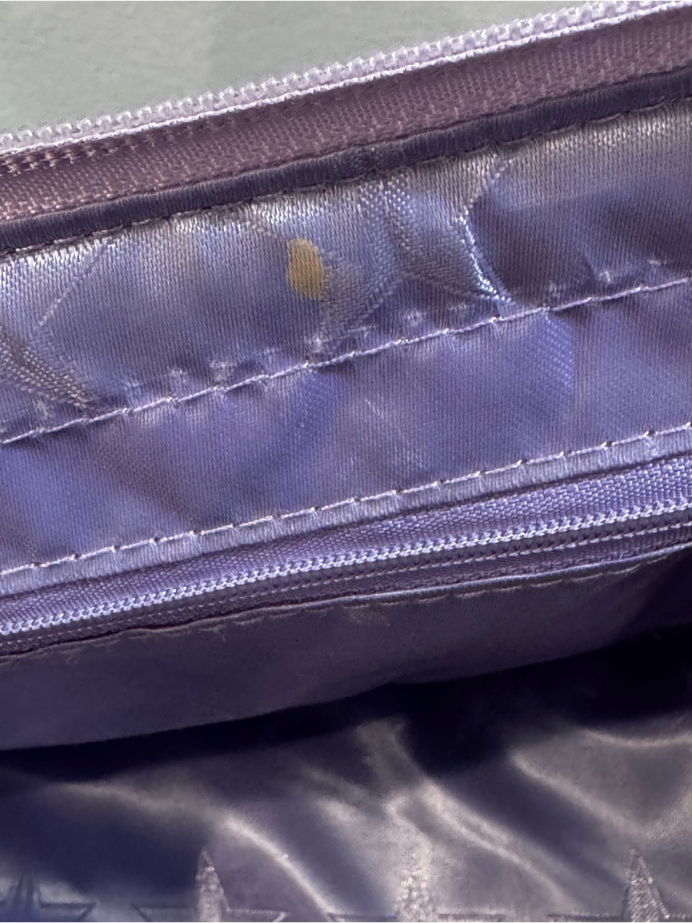 NWT - Jeffree Star Lavender Star Accent Double-Compartment Cosmetic Bag - Picture 7 of 8